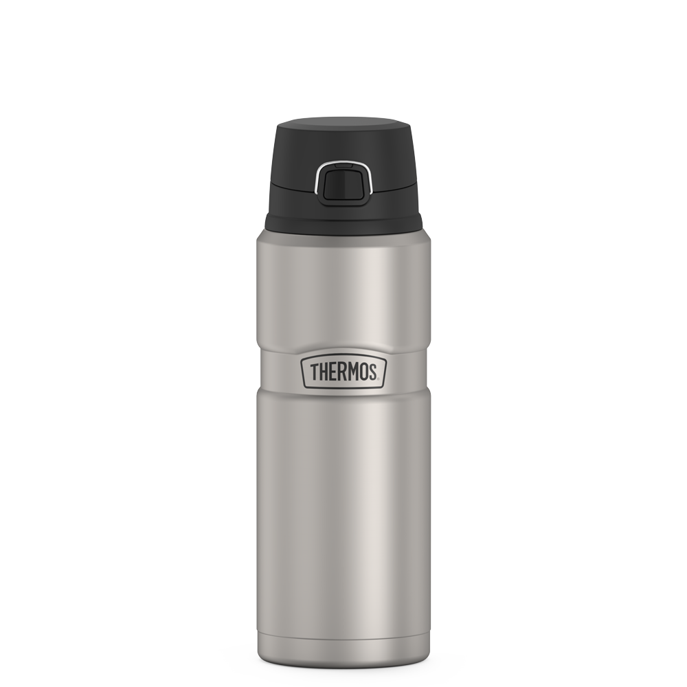 Thermos® 24oz Stainless King™ beverage bottle in Matte Stainless Steel