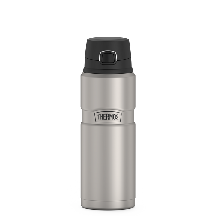 Thermos® 24oz Stainless King™ beverage bottle in Matte Stainless Steel