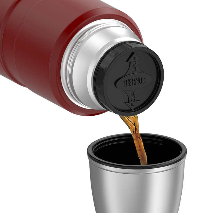 Thermos® 2.0 L Stainless King™ beverage bottle in Matte Stainless Steel