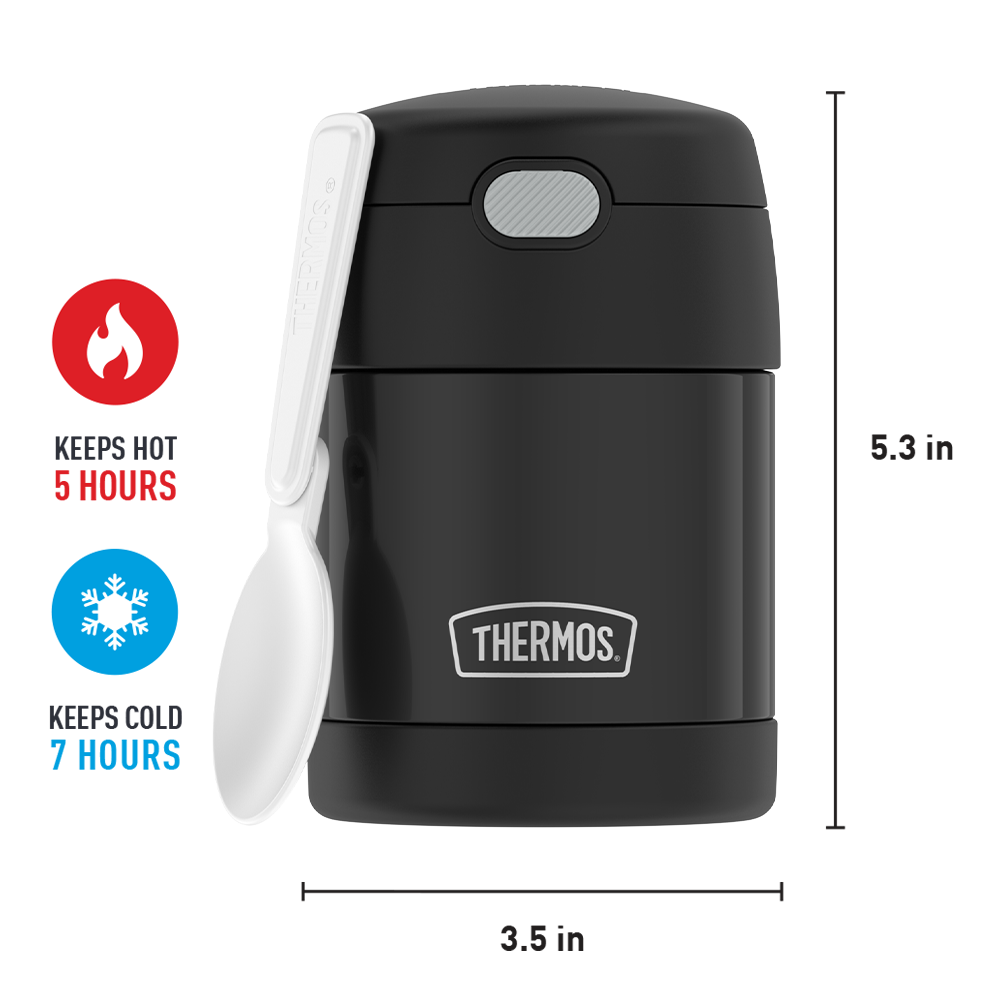 Thermos® 10oz FUNtainer® food jar in Charcoal