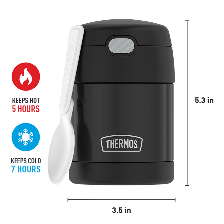 Thermos® 10oz FUNtainer® food jar in Charcoal