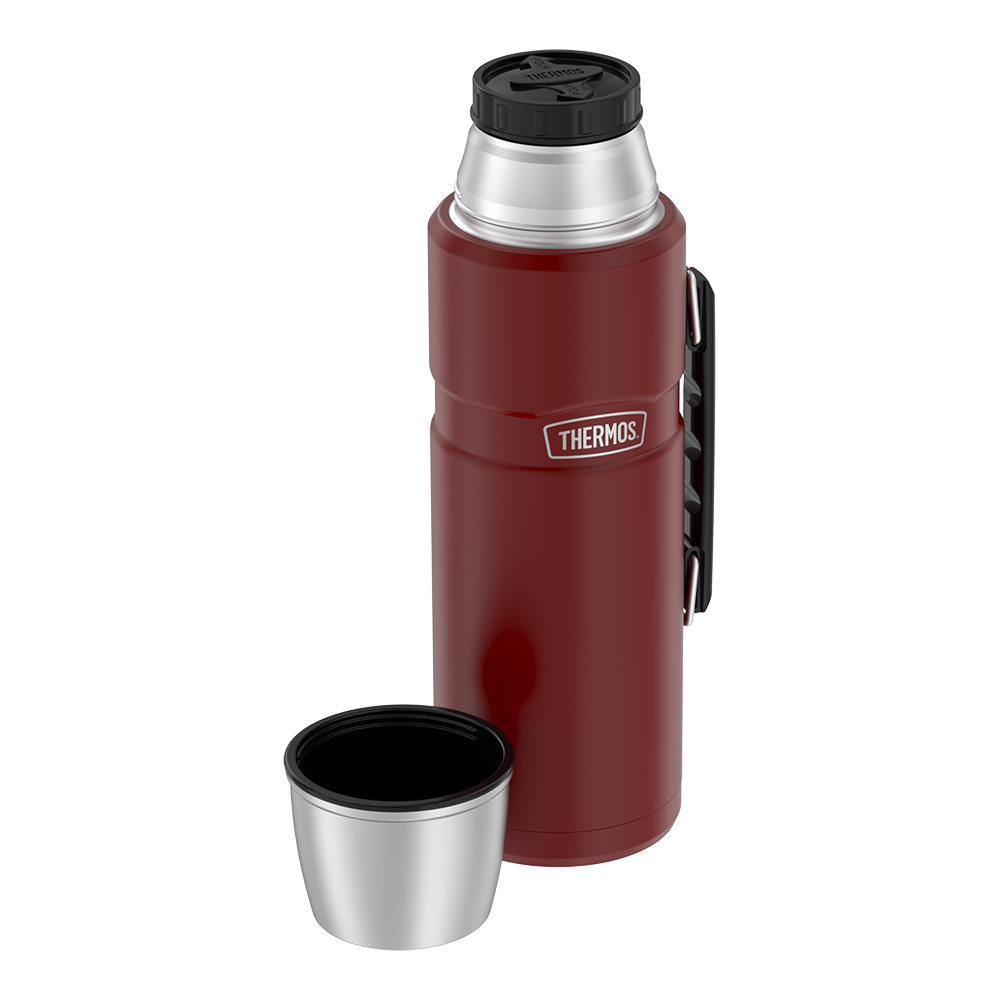 Thermos® 2.0 L Stainless King™ beverage bottle in Matte Stainless Steel