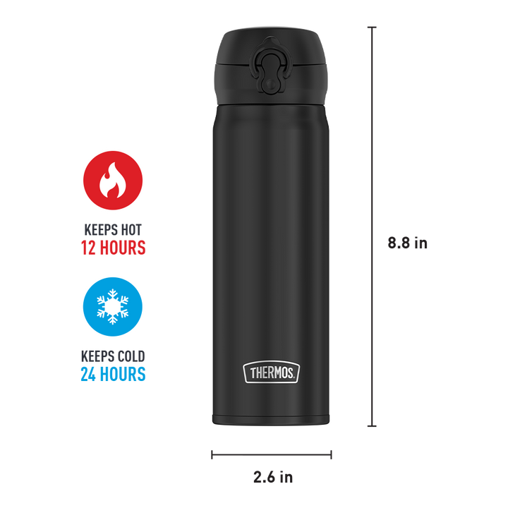Thermos® 16oz Thermos® beverage bottle in Stainless Steel