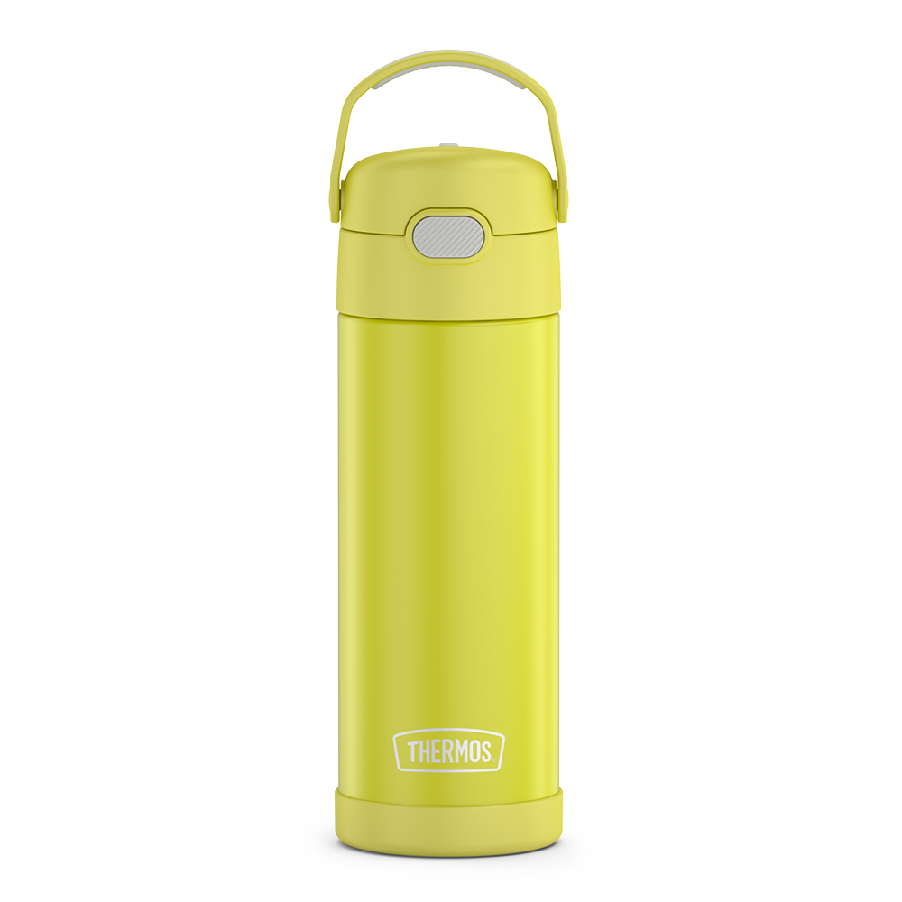 Thermos® 16oz FUNtainer® water bottle in Lemon Yellow