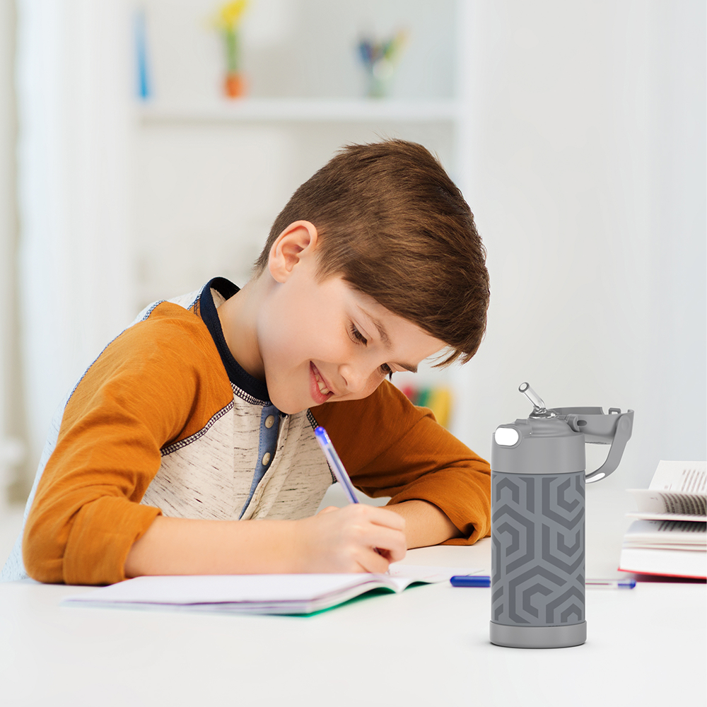 Thermos® 12oz FUNtainer® water bottle in Jungle Kingdom