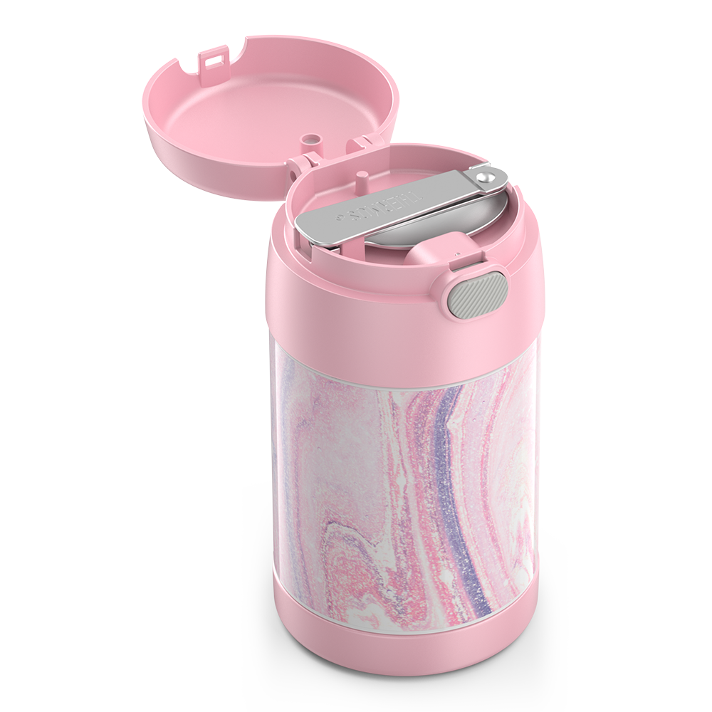 Thermos® 16oz FUNtainer® food jar in Neon Pink