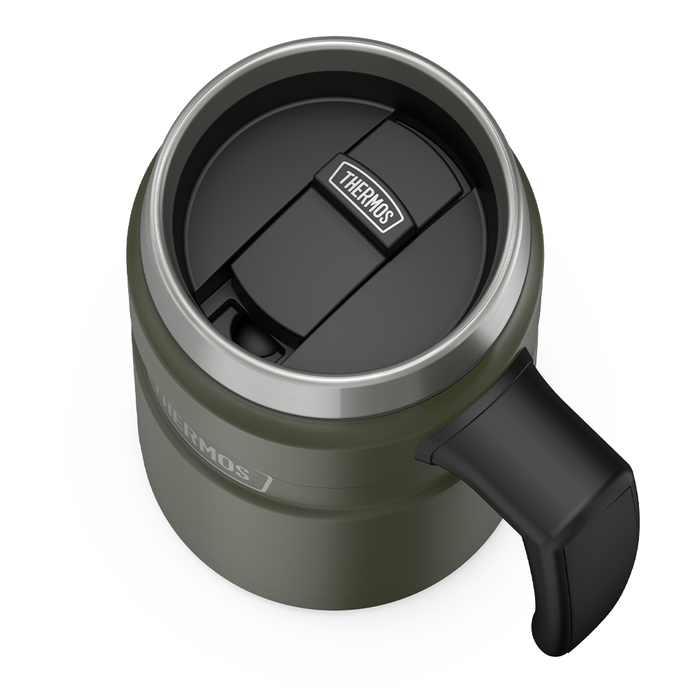 Thermos® 16oz Stainless King™ mug in Matte Stainless Steel