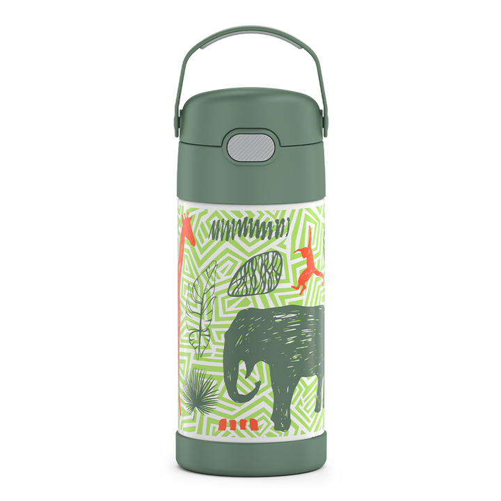 Thermos® 12oz FUNtainer® water bottle in Jungle Kingdom