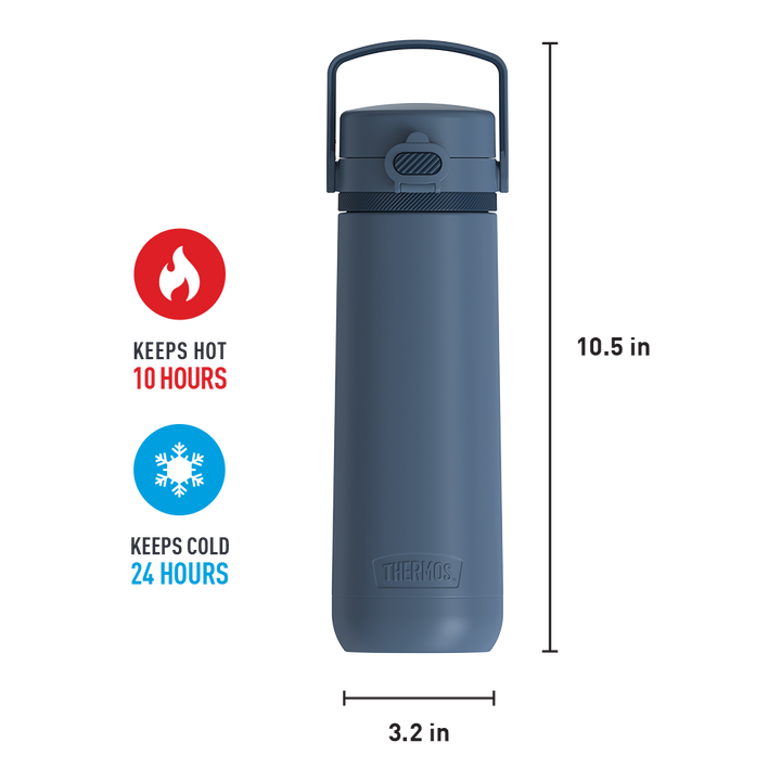 Thermos® 16oz Alta beverage bottle in Slate Blue