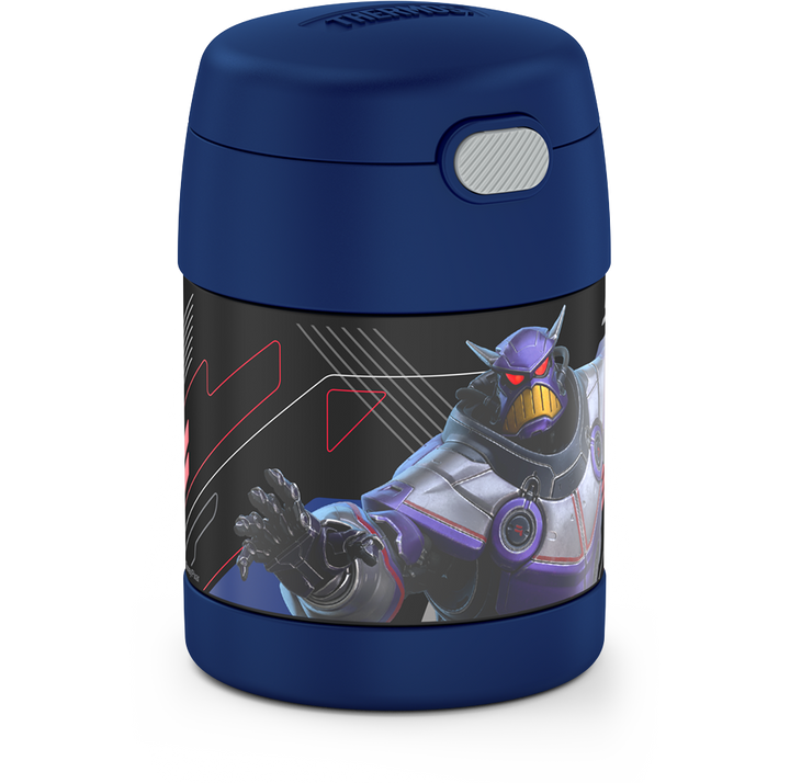 Thermos® 10oz FUNtainer® food jar in Default Title — angled view showing full profile