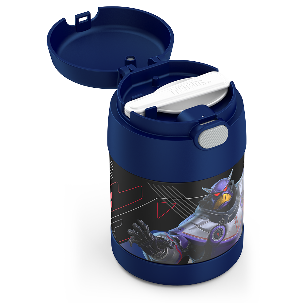 Thermos® 10oz FUNtainer® food jar in Default Title — close-up of lid mechanism