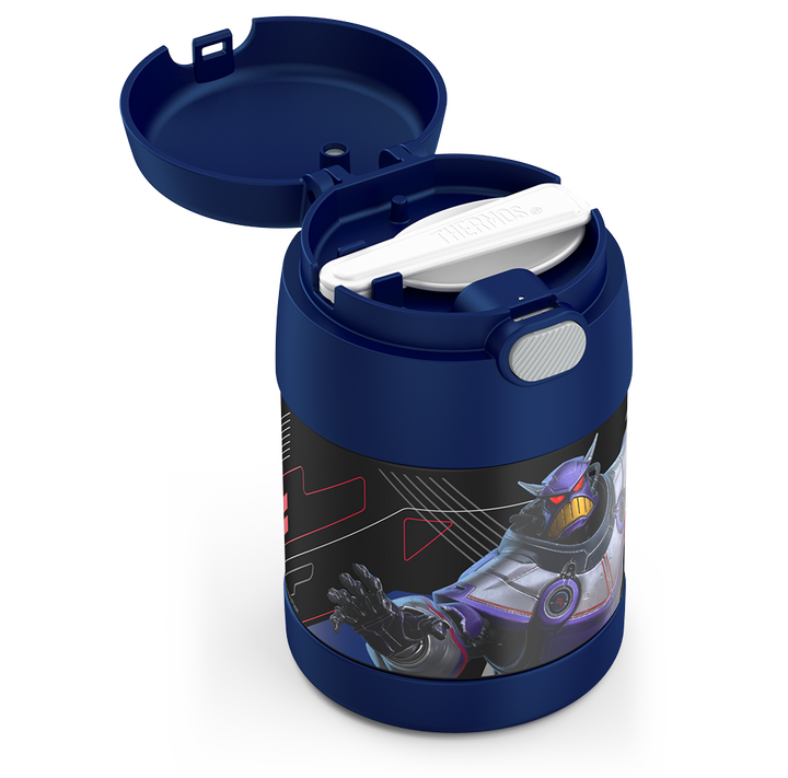Thermos® 10oz FUNtainer® food jar in Default Title — close-up of lid mechanism