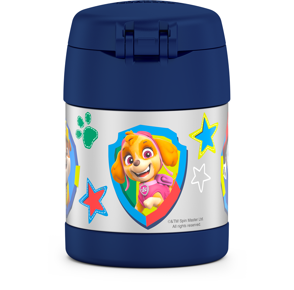Thermos® 10oz FUNtainer® food jar in Default Title — back view showing handle and base