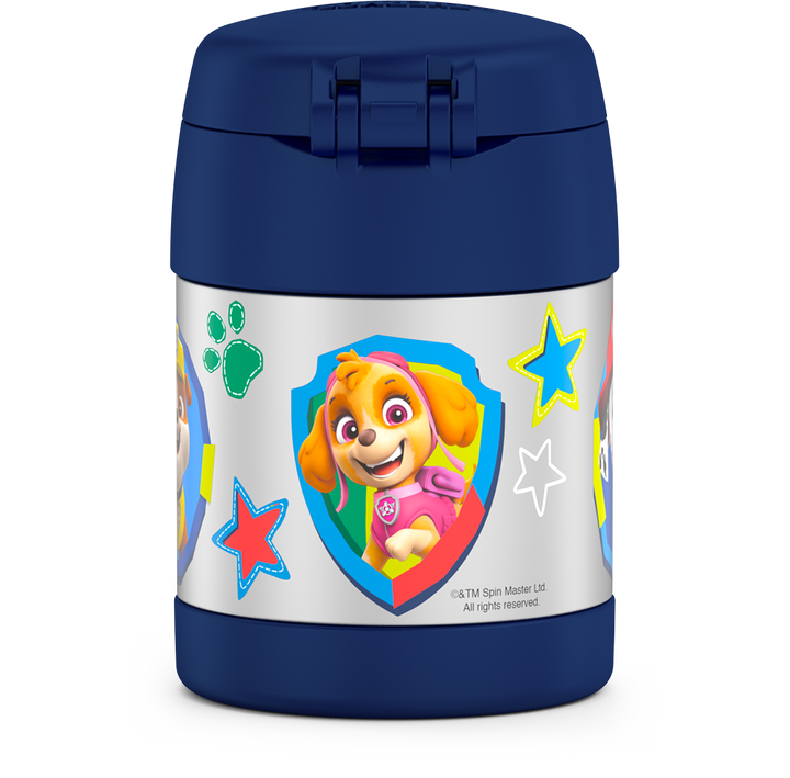Thermos® 10oz FUNtainer® food jar in Default Title — back view showing handle and base