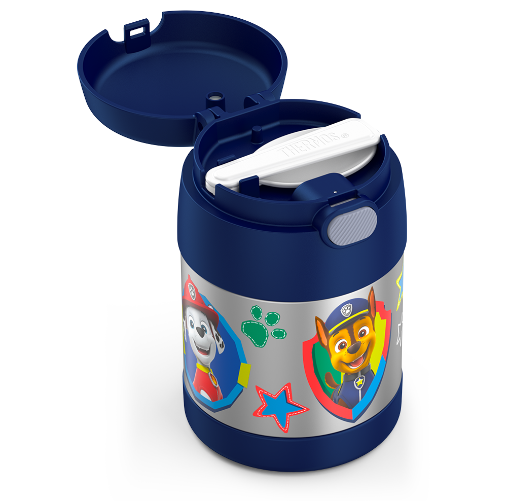 Thermos® 10oz FUNtainer® food jar in Default Title — close-up of lid mechanism