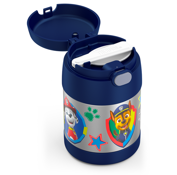 Thermos® 10oz FUNtainer® food jar in Default Title — close-up of lid mechanism