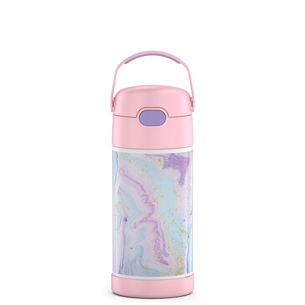 Thermos® 12oz FUNtainer® water bottle in Yellow/Green