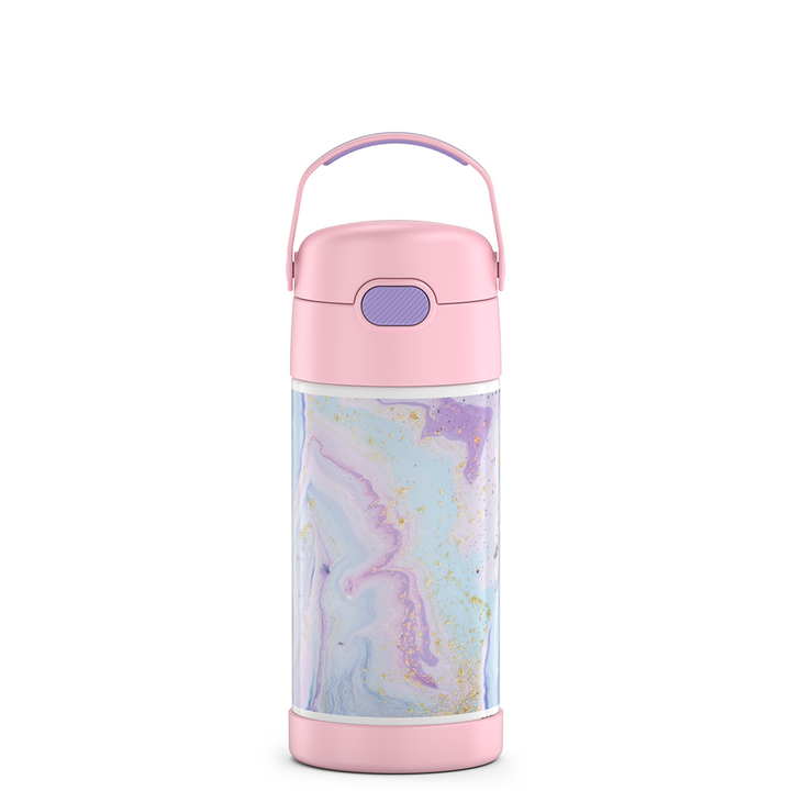 Thermos® 12oz FUNtainer® water bottle in Yellow/Green