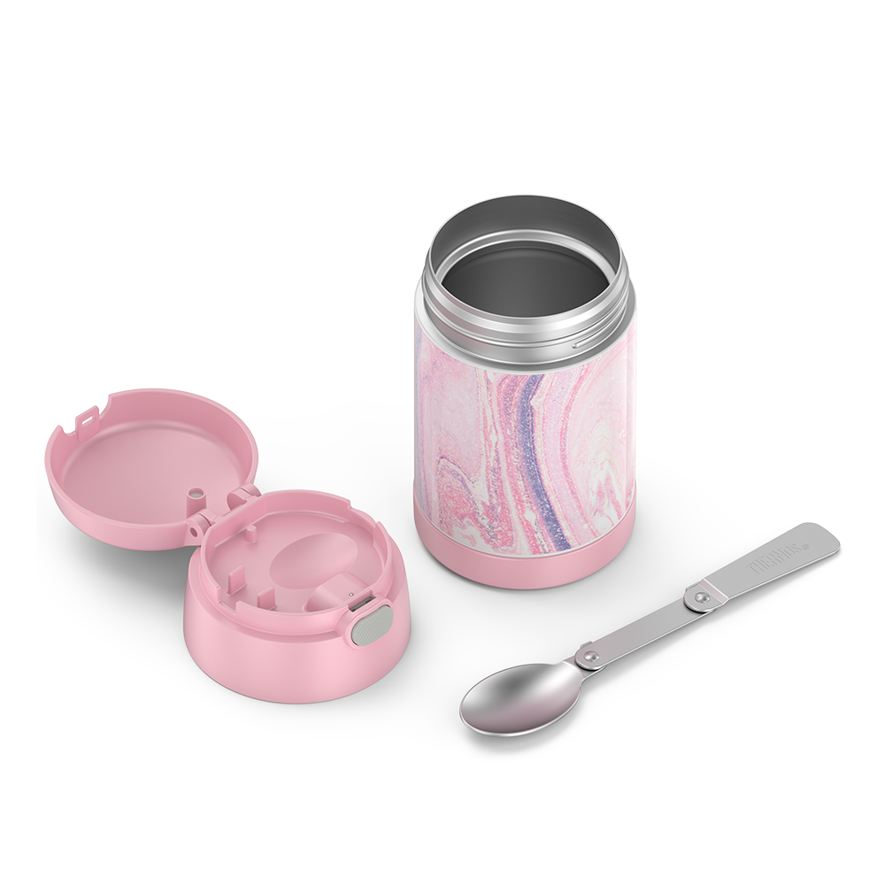 Thermos® 16oz FUNtainer® food jar in Neon Pink