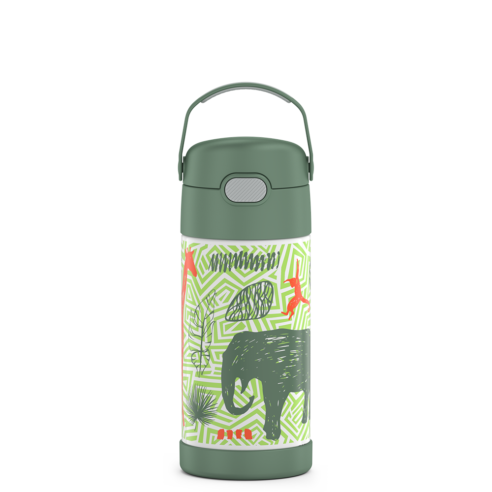 Thermos® 12oz FUNtainer® water bottle in Mod Flowers