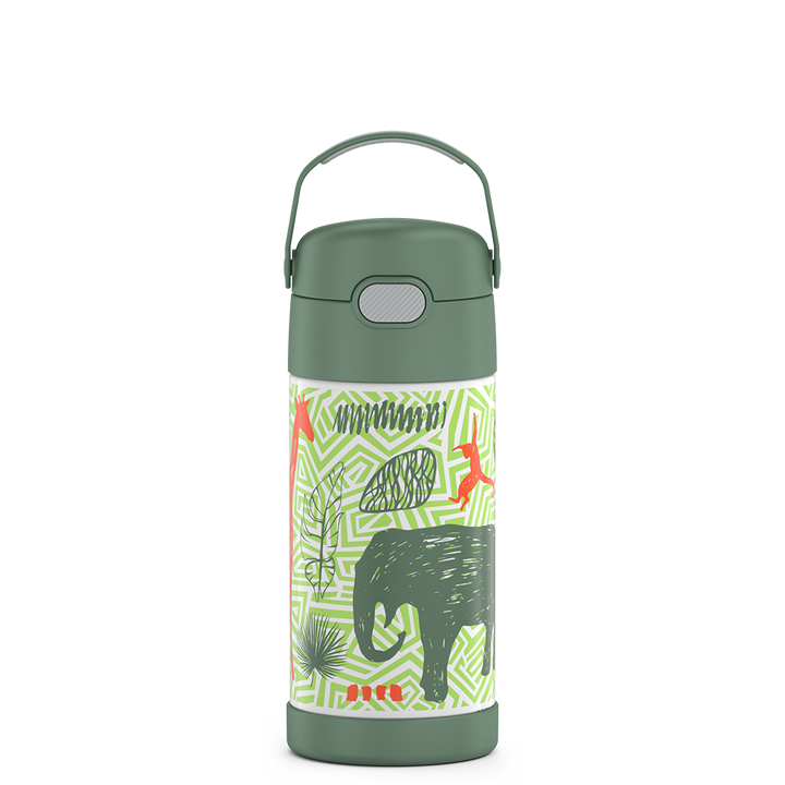 Thermos® 12oz FUNtainer® water bottle in Mod Flowers