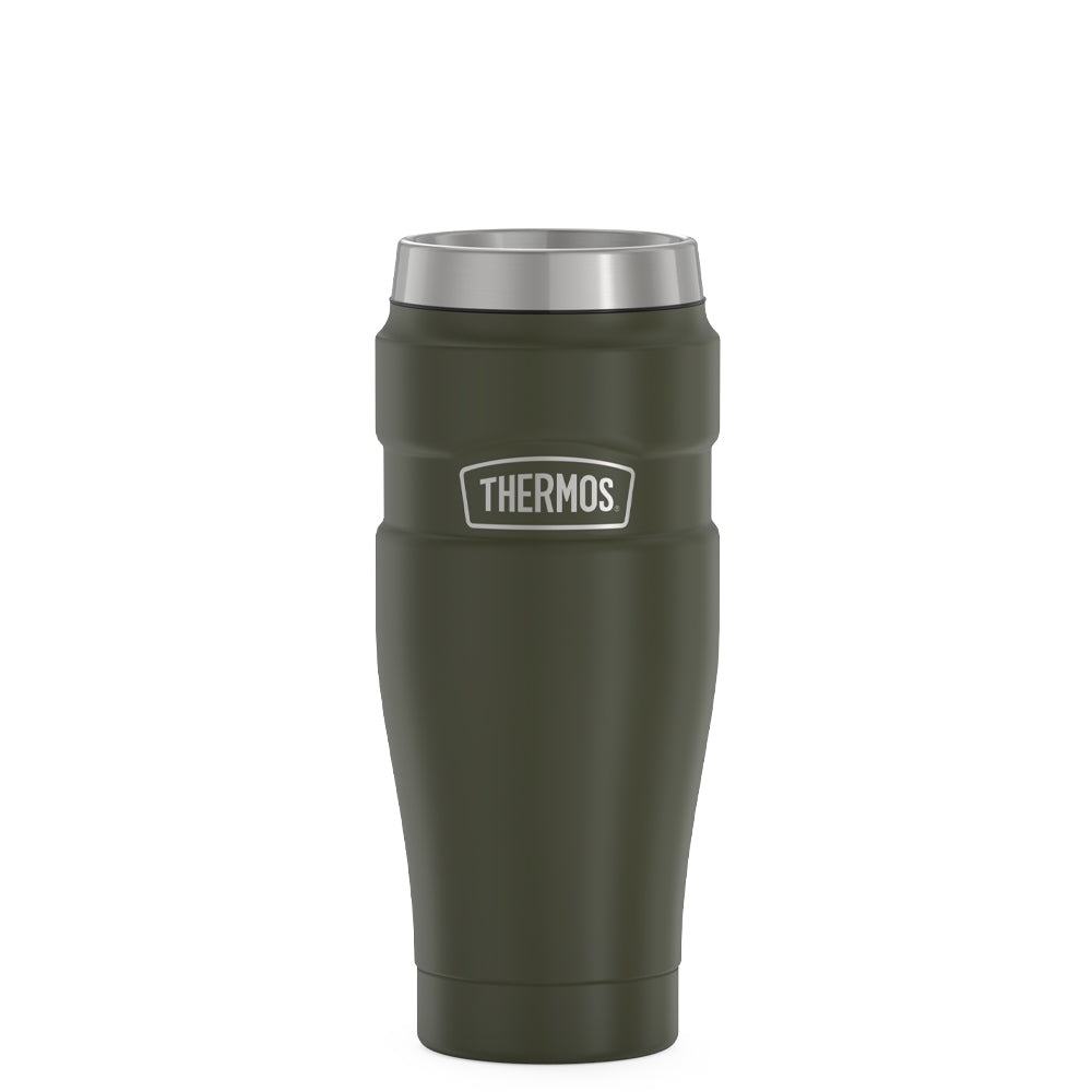 Thermos® 16oz Stainless King™ tumbler in Matte Stainless Steel — catalog view