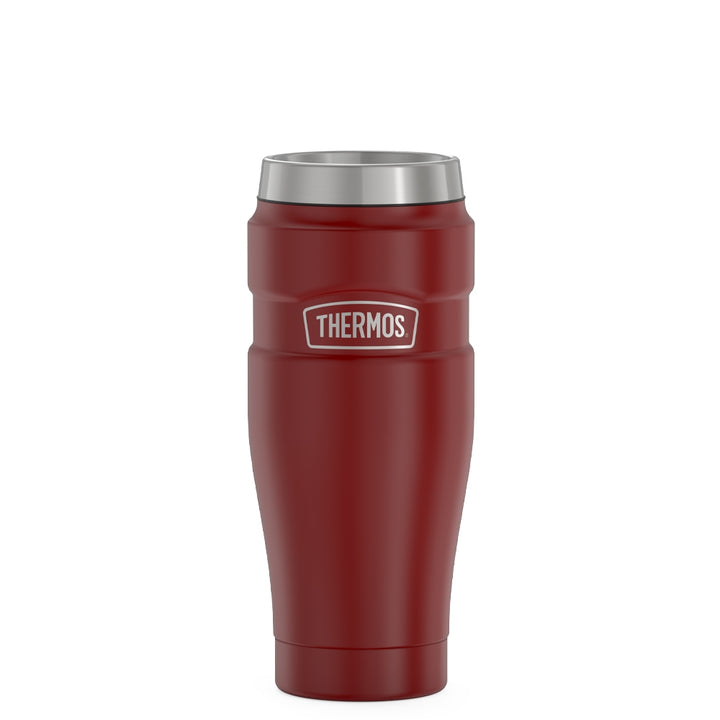 Thermos® 16oz Stainless King™ tumbler in Matte Stainless Steel — catalog view