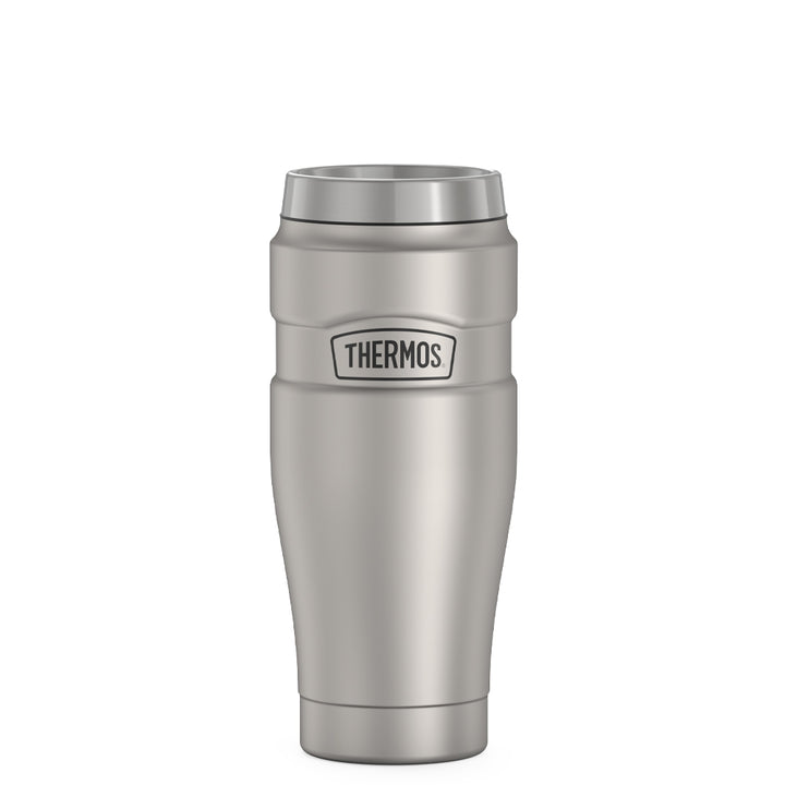 Thermos® 16oz Stainless King™ tumbler in Matte Stainless Steel — catalog view