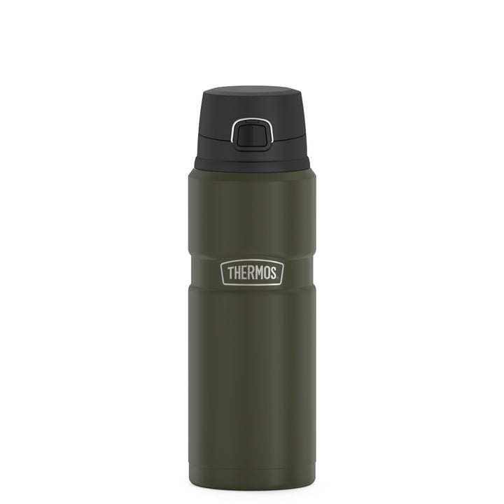 Thermos® 24oz Stainless King™ beverage bottle in Matte Stainless Steel — catalog view