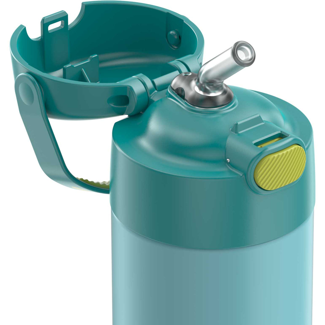 Thermos® 12oz FUNtainer® water bottle in Yellow/Green