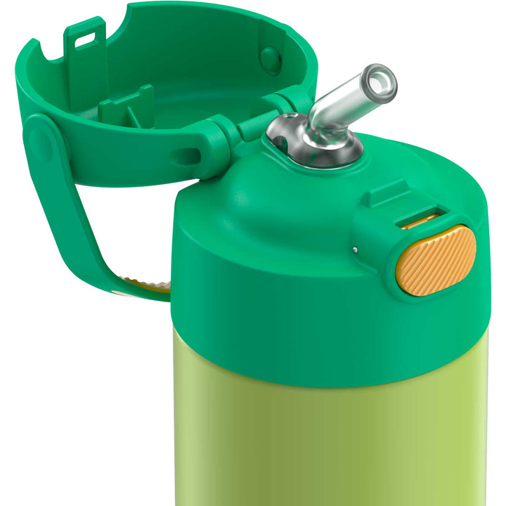 Thermos® 12oz FUNtainer® water bottle in Yellow/Green