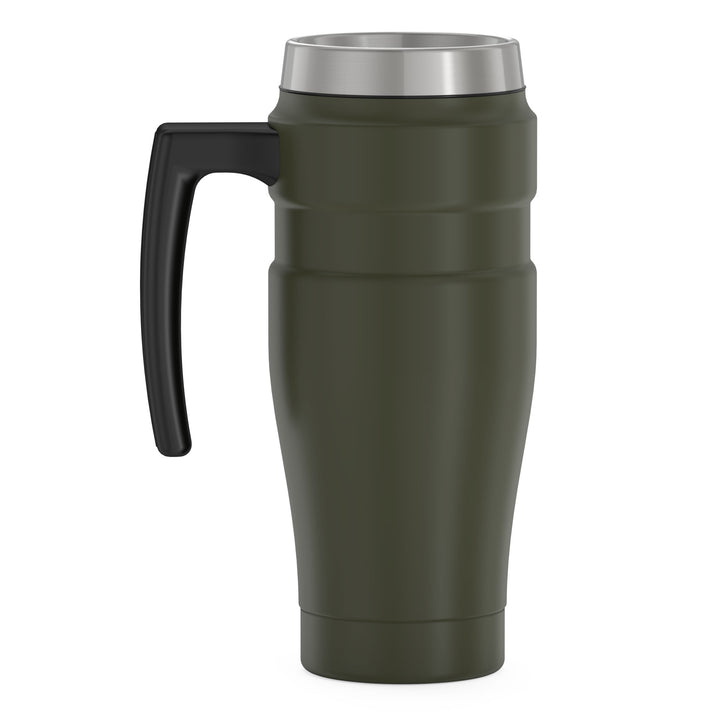 Thermos® 16oz Stainless King™ mug in Matte Stainless Steel