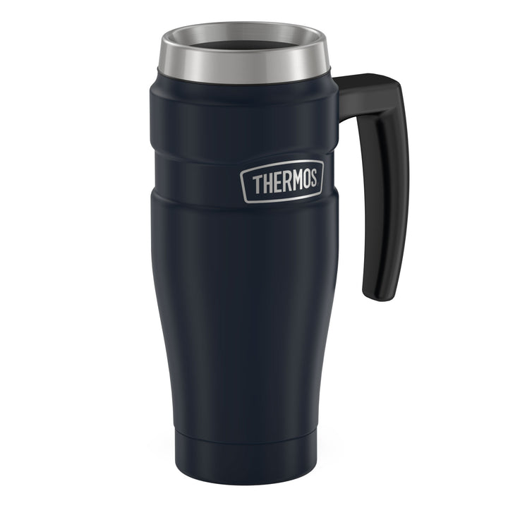Thermos® 16oz Stainless King™ mug in Matte Stainless Steel