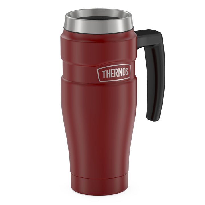 Thermos® 16oz Stainless King™ mug in Matte Stainless Steel