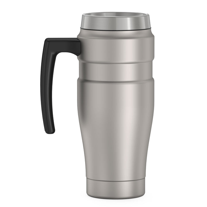 Thermos® 16oz Stainless King™ mug in Matte Stainless Steel