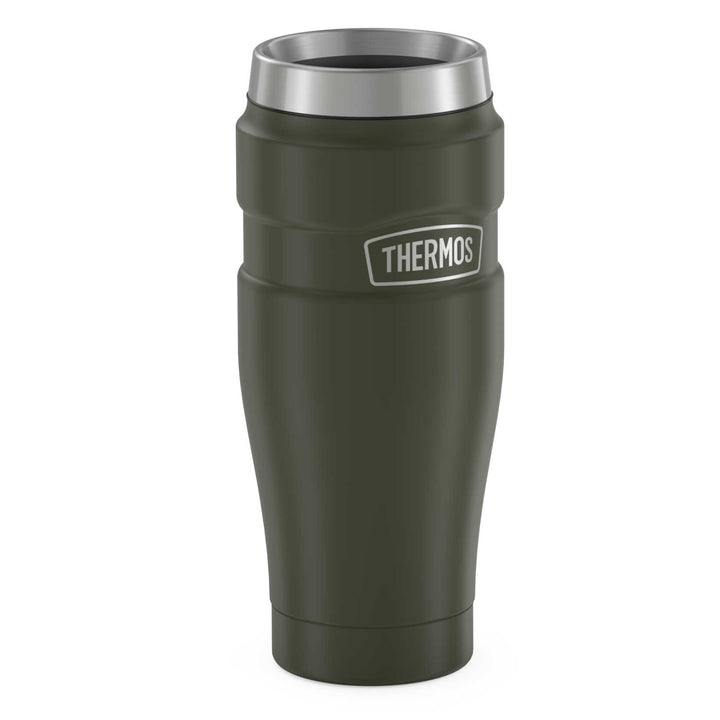 Thermos® 16oz Stainless King™ tumbler in Matte Stainless Steel