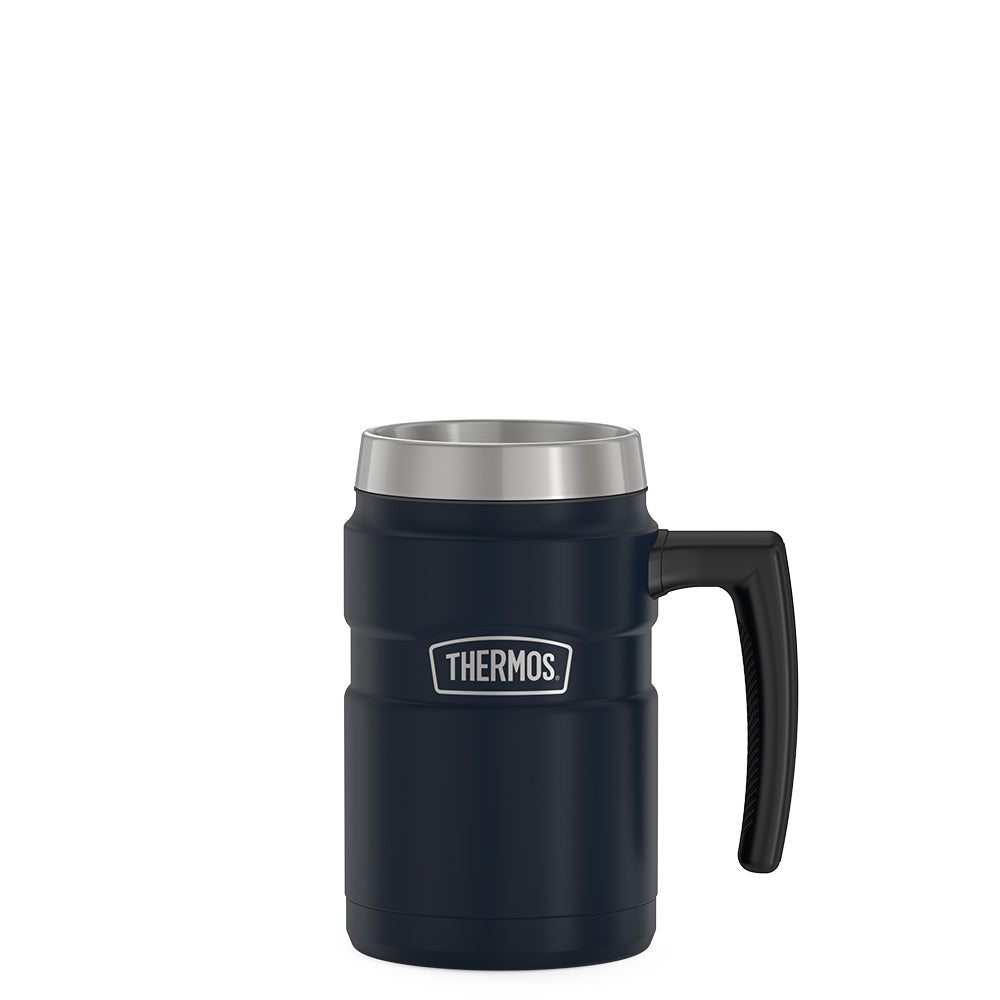 Thermos® 16oz Stainless King™ mug in Army Green