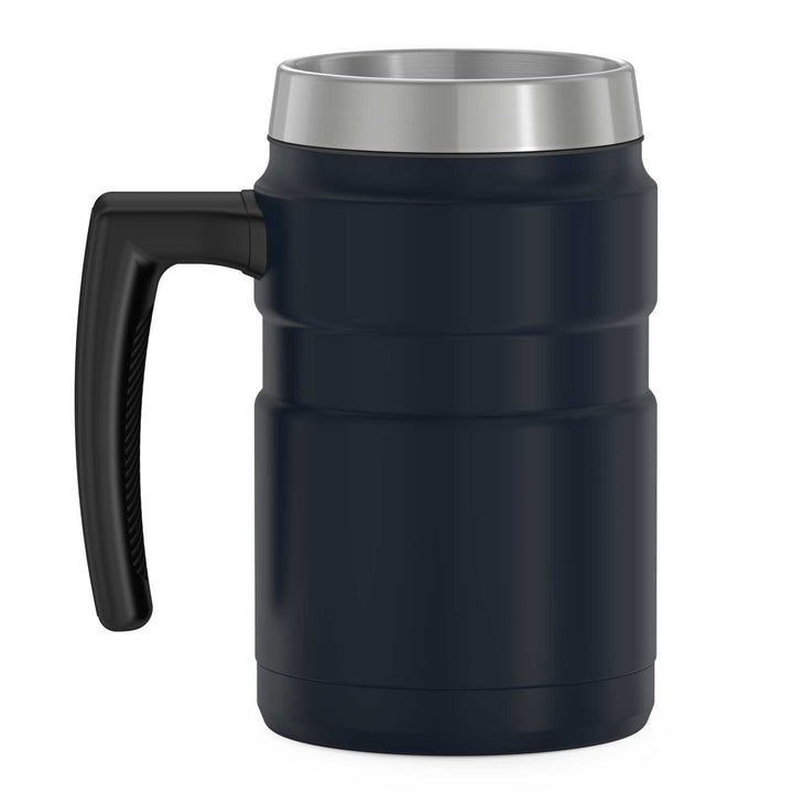 Thermos® 16oz Stainless King™ mug in Matte Stainless Steel