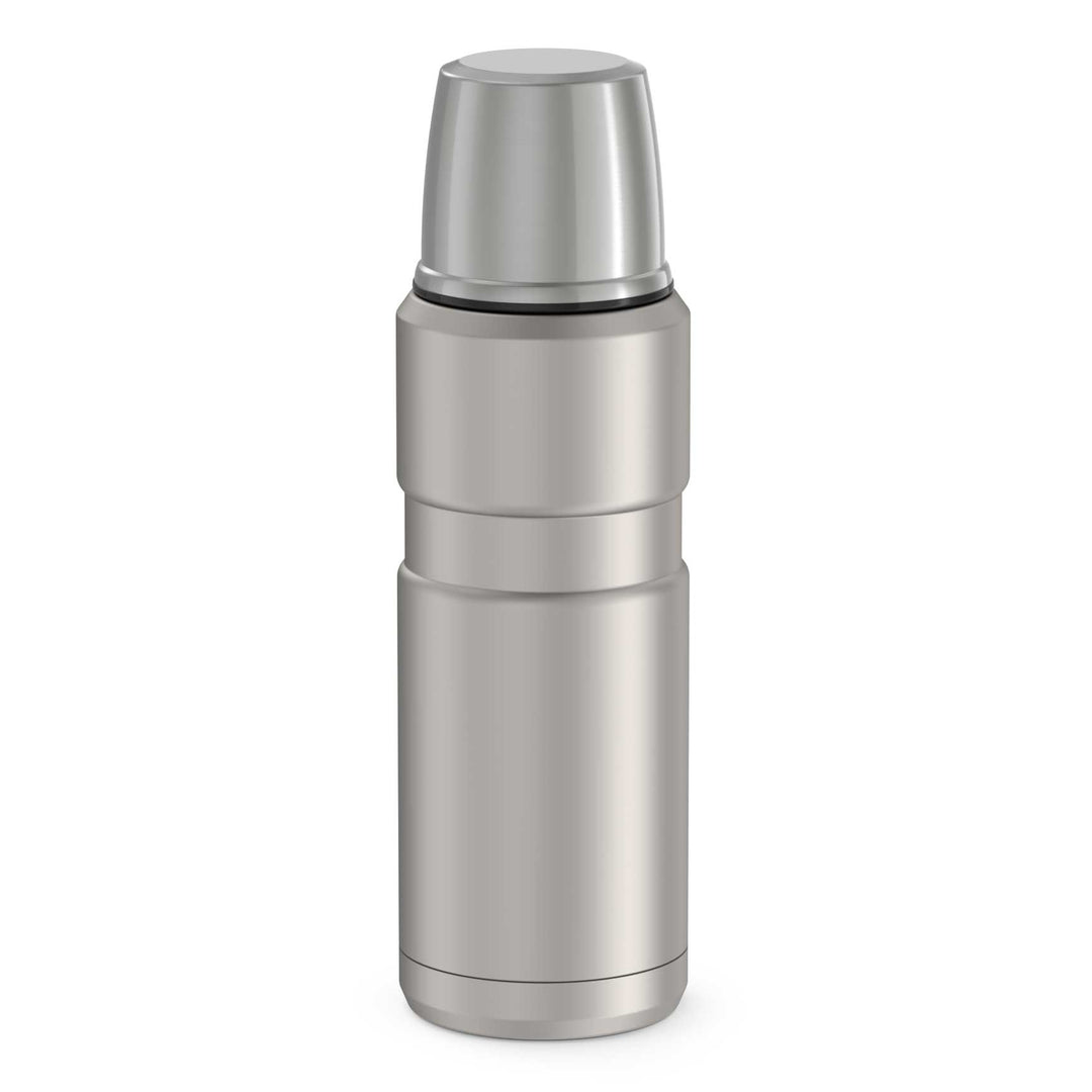 Thermos® 16oz Stainless King™ beverage bottle in Matte Stainless Steel