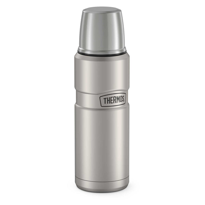 Thermos® 16oz Stainless King™ beverage bottle in Matte Stainless Steel