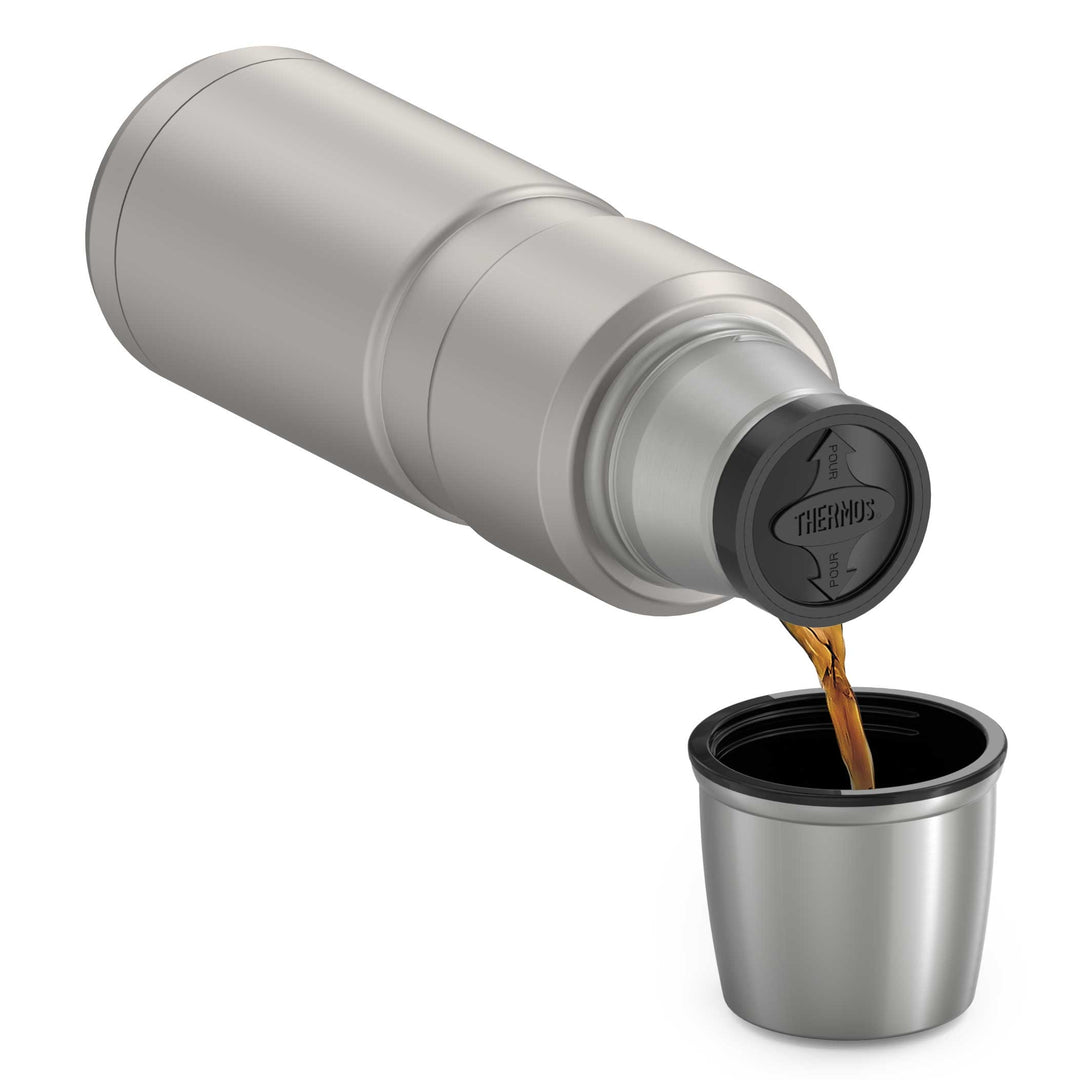 Thermos® 16oz Stainless King™ beverage bottle in Matte Stainless Steel