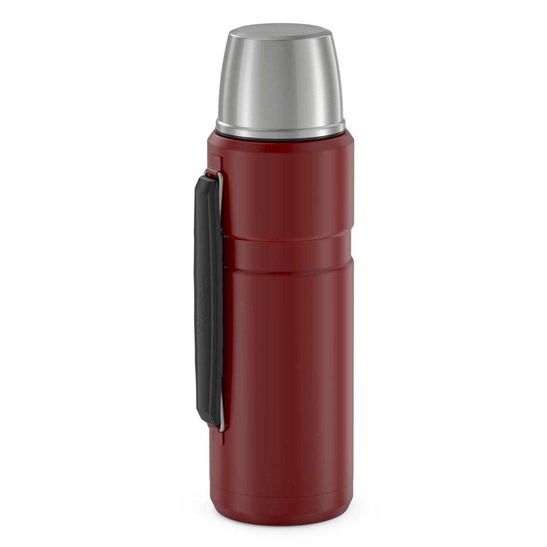 Thermos® 40oz Stainless King™ beverage bottle in Matte Stainless Steel
