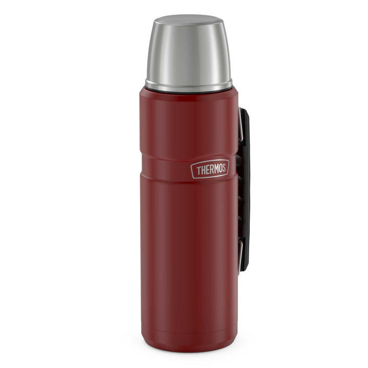 Thermos® 40oz Stainless King™ beverage bottle in Matte Stainless Steel