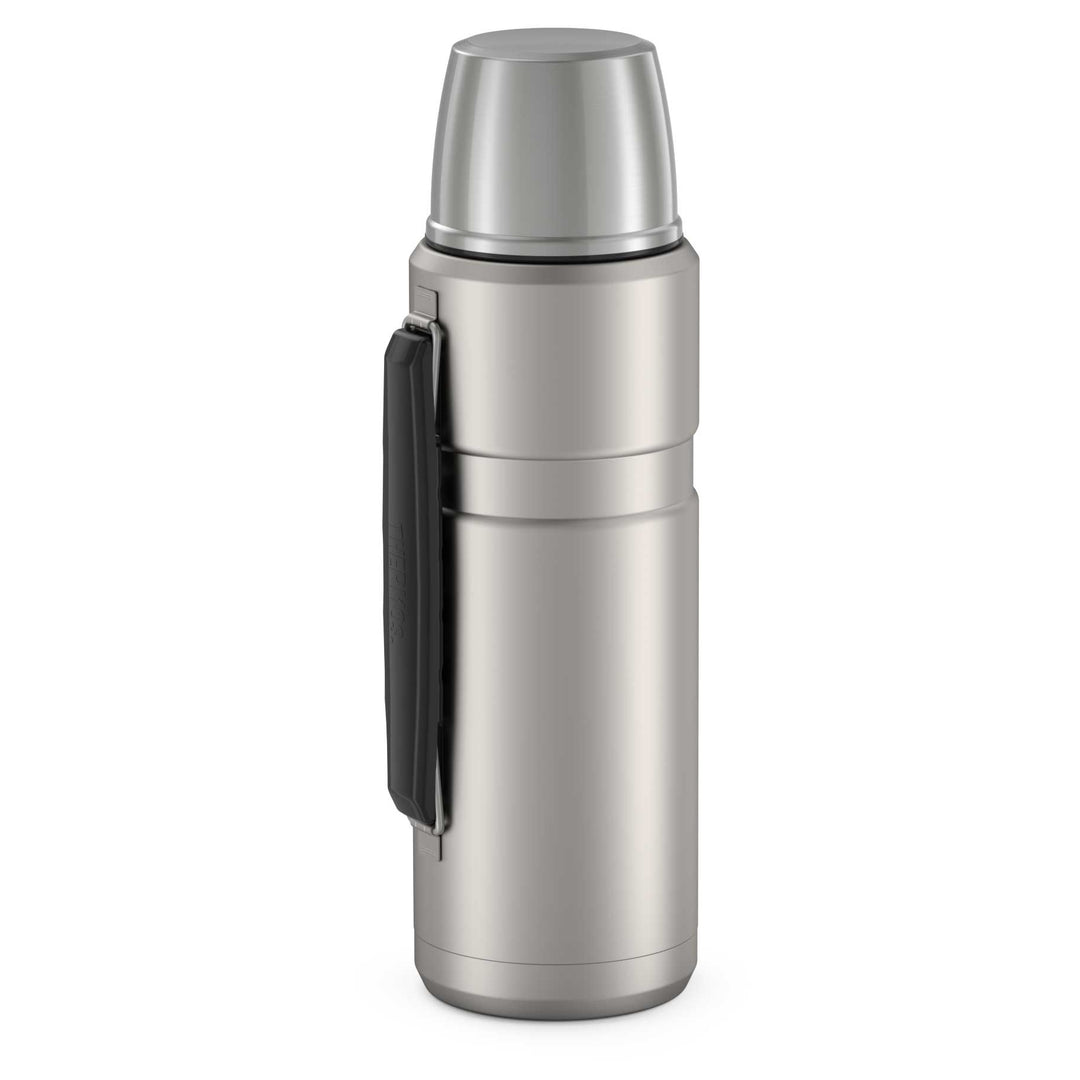 Thermos® 40oz Stainless King™ beverage bottle in Matte Stainless Steel