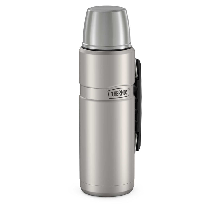 Thermos® 40oz Stainless King™ beverage bottle in Matte Stainless Steel