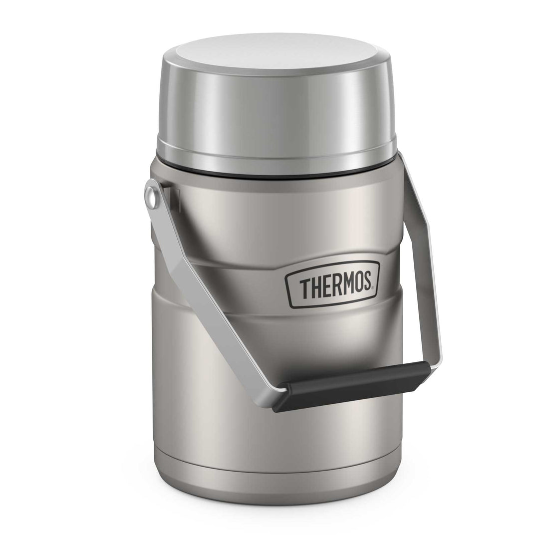 Thermos® 47oz Stainless King™ food jar in Matte Stainless Steel
