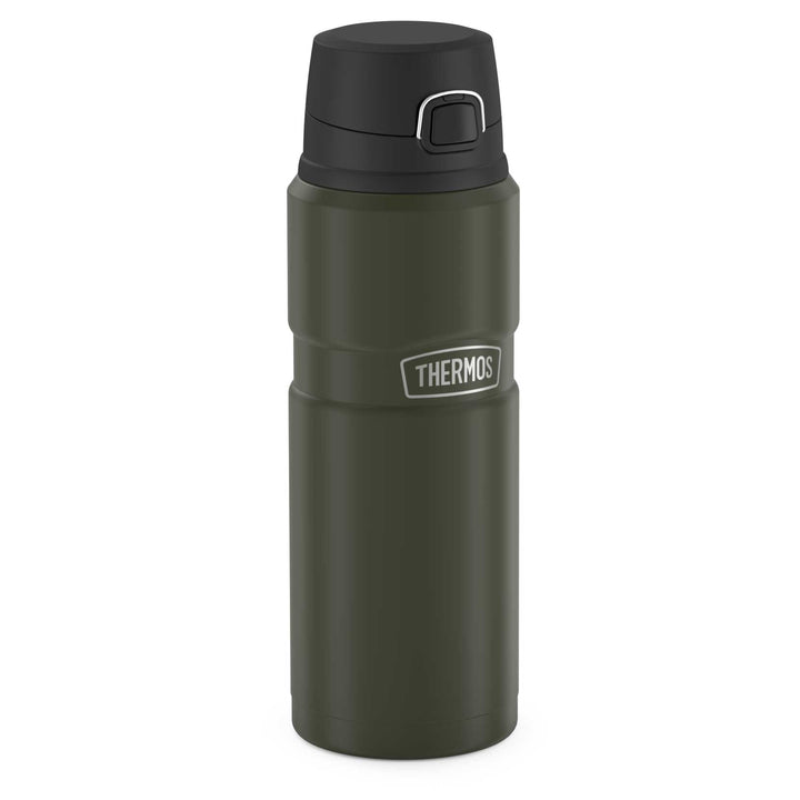 Thermos® 24oz Stainless King™ beverage bottle in Matte Stainless Steel
