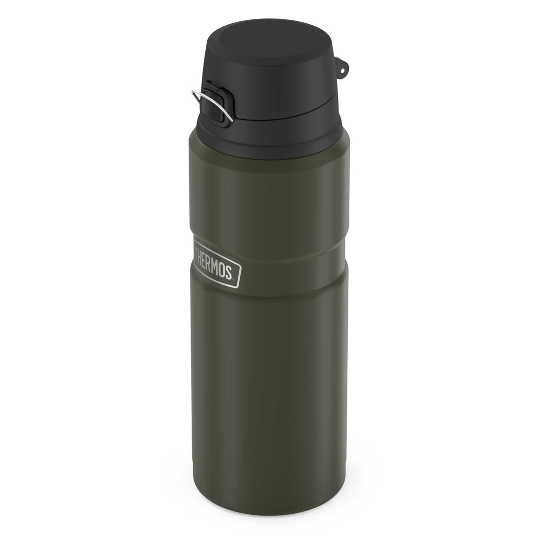 Thermos® 24oz Stainless King™ beverage bottle in Matte Stainless Steel