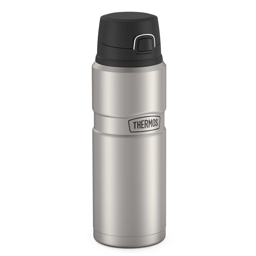 Thermos® 24oz Stainless King™ beverage bottle in Matte Stainless Steel